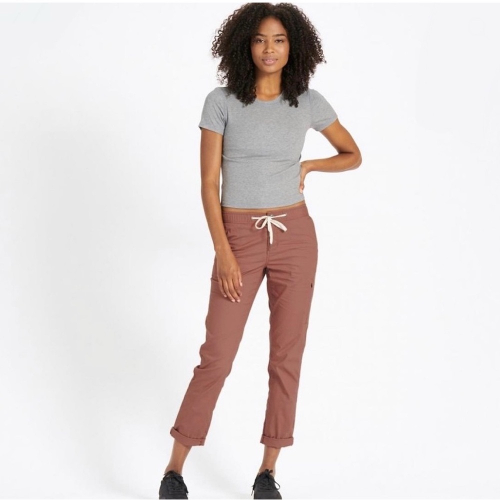 Vuori Women's Rust Drawstring Pants